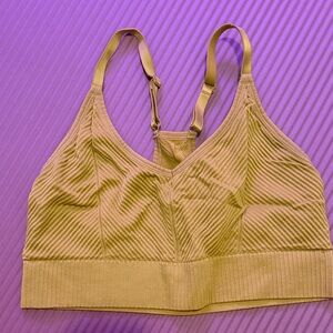Victoria’s Secret PINK Tan sports bralette size L